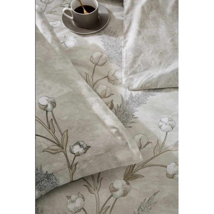 Özdilek Çift Kişilik Ranforce Nev Takımı Algodon Bej