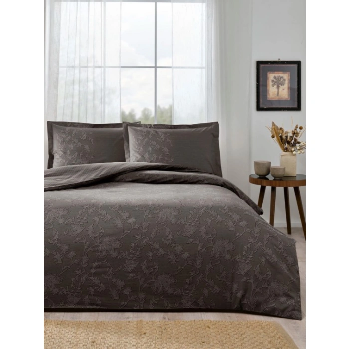 Özdilek Çift Kişilik Ranforce Nev Takımı Barocco Kahve