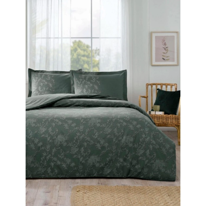 Özdilek Çift Kişilik Ranforce Nev Takımı Barocco Yeşil