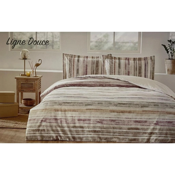 Özdilek Çift Kişilik Ranforce Nev Takımı Ligne Douce Krem