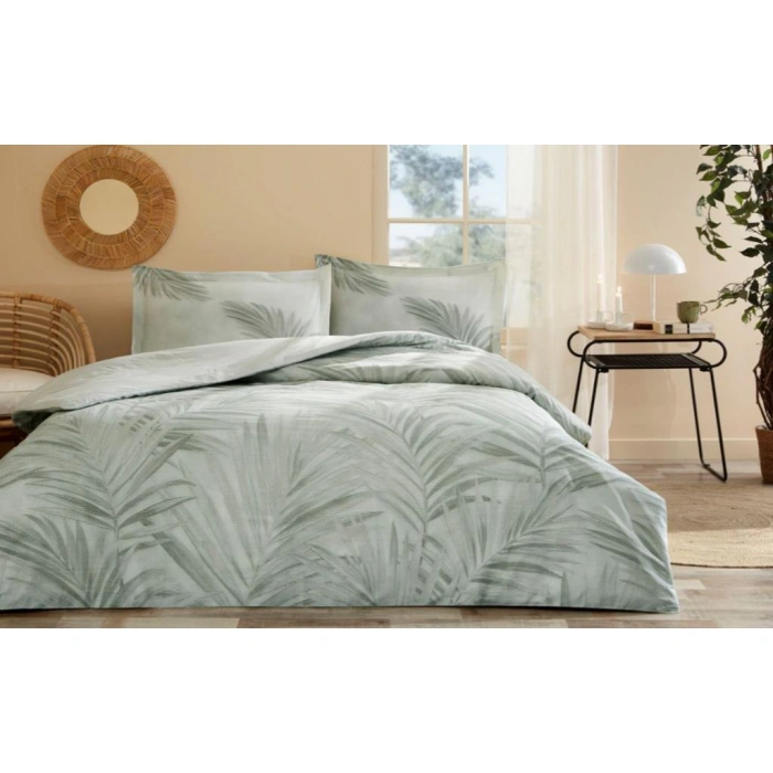 Özdilek Çift Kişilik Ranforce Nev Takımı Ravenea Yeşil