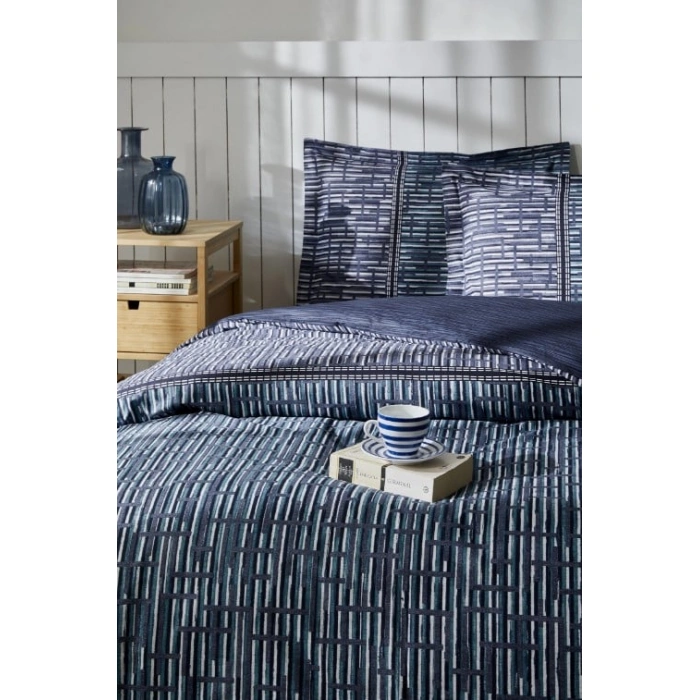 Özdilek Maskülen Çift Kişilik Nev Takımı Modra Mavi