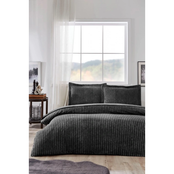 Özdilek Maskülen Çift Kişilik Nev Takımı Noil Antrasit