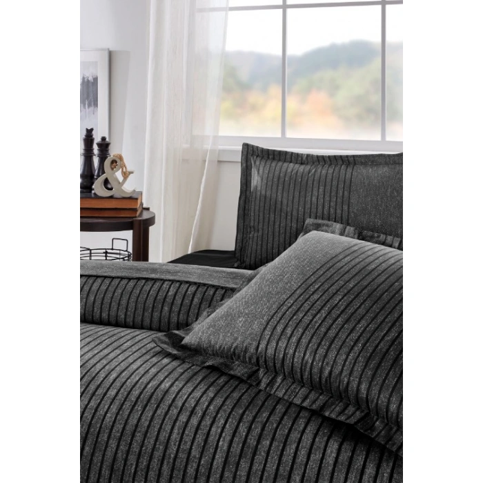 Özdilek Maskülen Çift Kişilik Nev Takımı Noil Antrasit