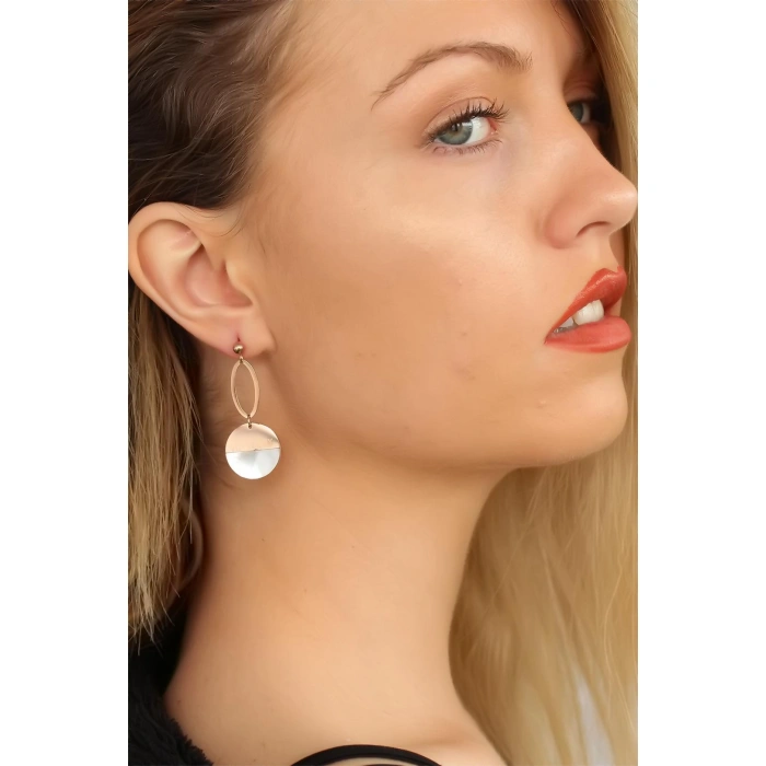 Rose Renk Bayan Küpe - Lisinya