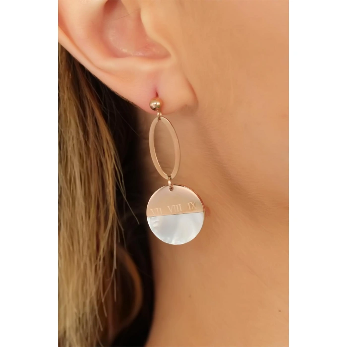 Rose Renk Bayan Küpe - Lisinya