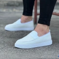 Beyaz Triko Babet Erkek Casual Ayakkabı