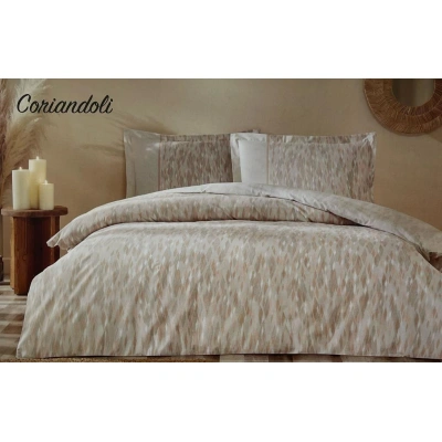 Özdilek Çift Kişilik Ranforce Nev Takımı Coriandoli Somon