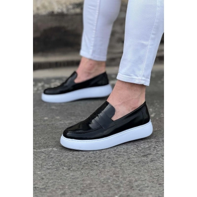 Siyah Rugan Erkek Casual Ayakkabı