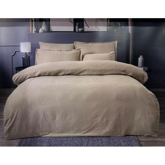 Jakarlı Saten Çift Kişilik Nev Takımı Adelya Sabre