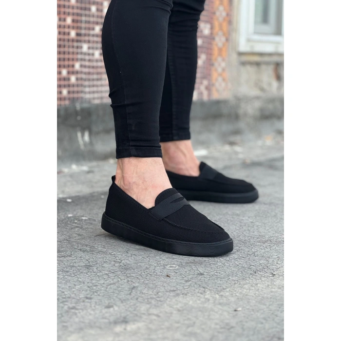 Kömür Triko Babet Erkek Casual Ayakkabı