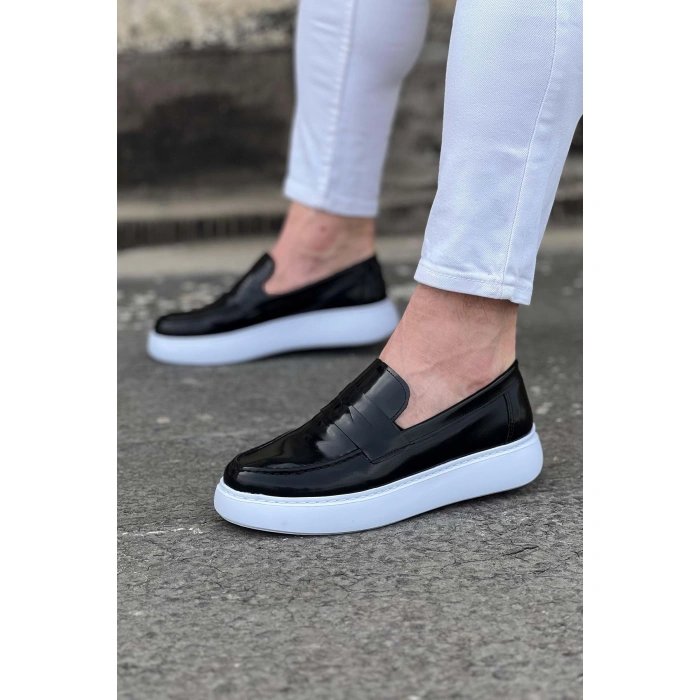 Siyah Rugan Erkek Casual Ayakkabı