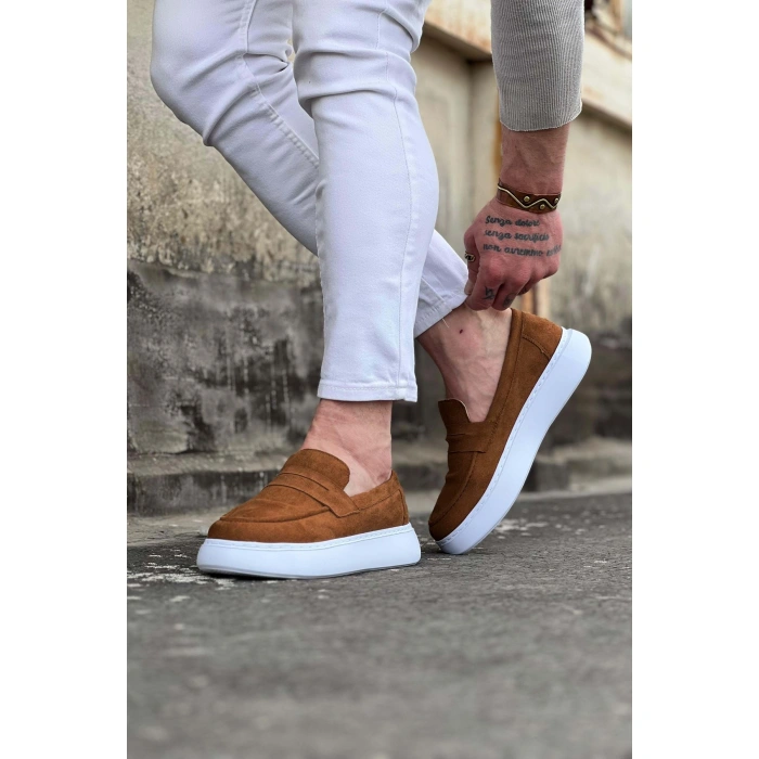 Taba Süet Erkek Casual Ayakkabı