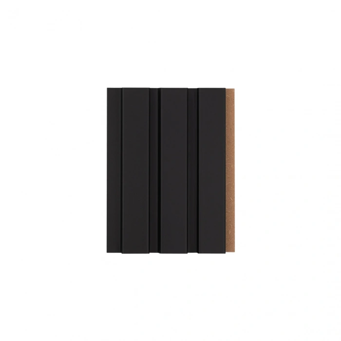 18121 Duvar Paneli Soft Touch Siyah 18 Mm 12x280 Cm