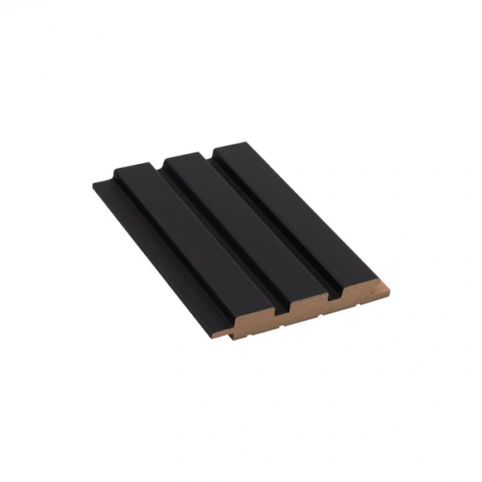 18121 Duvar Paneli Soft Touch Siyah 18 Mm 12x280 Cm