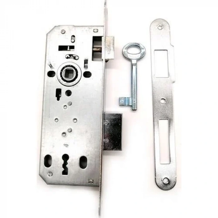 Özcanlar 40 Mm Oval Krom Gömme İç Kapı Oda Kilidi