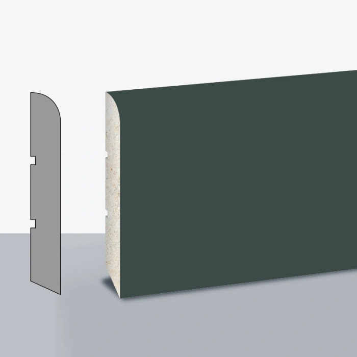 Varioclic Vera 8 cm Antrasit Pvc Süpürgelik 2,80 Metre