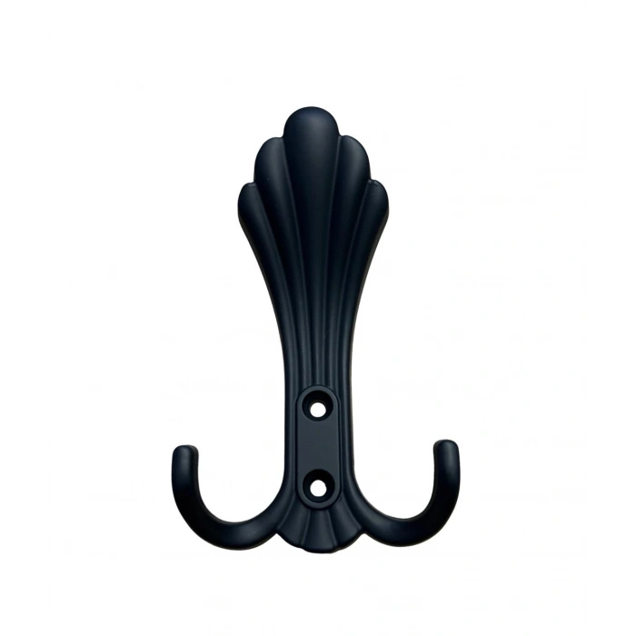 Begonya Portmanto Askı Mat Siyah (Aynı Renk Vidaları İle Gönderilir)