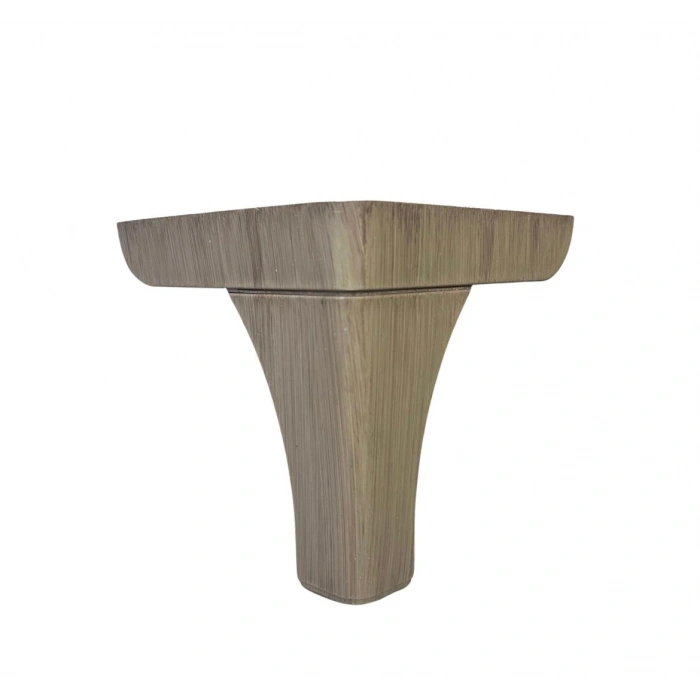 Ürgüp Ayak 1.Kalite Plastik 14 Cm Açık Meşe Koltuk,TV Ünitesi Mobilya Ayağı