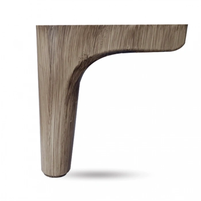 Göreme Ayak 1.Kalite Plastik 15 Cm Açık Meşe Koltuk,TV Ünitesi Mobilya Ayağı