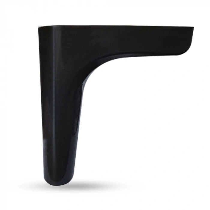 Göreme Ayak 1.Kalite Plastik 15 Cm Siyah Koltuk,TV Ünitesi Mobilya Ayağı