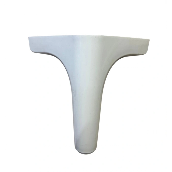 Göreme Ayak 1.Kalite Plastik 15 Cm Beyaz Koltuk,TV Ünitesi Mobilya Ayağı