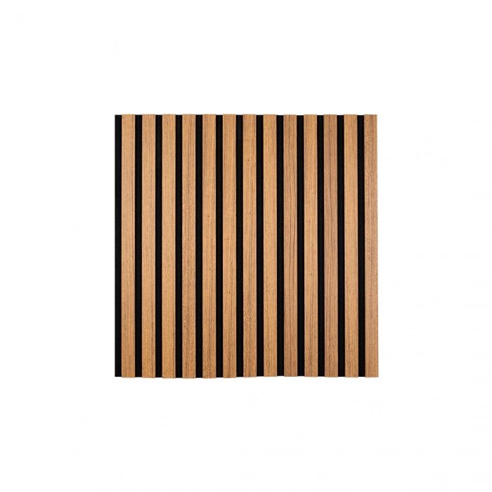 Akustik Duvar Paneli Bal Teak 60x280 Cm