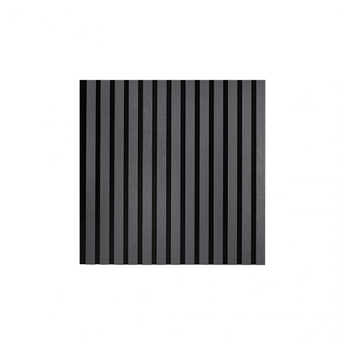 Akustik Duvar Paneli Bute Antrasit 60x280 Cm