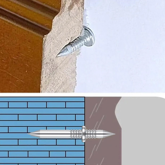 Çift Yönlü Çelik Paslanmaz Pervaz, Duvar Ve Alçıpan Çivisi 25li