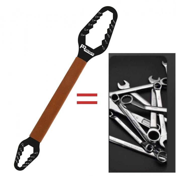 Çift Yönlü Çok Amaçlı Paslanmaz Anahtar  6 – 22 mm