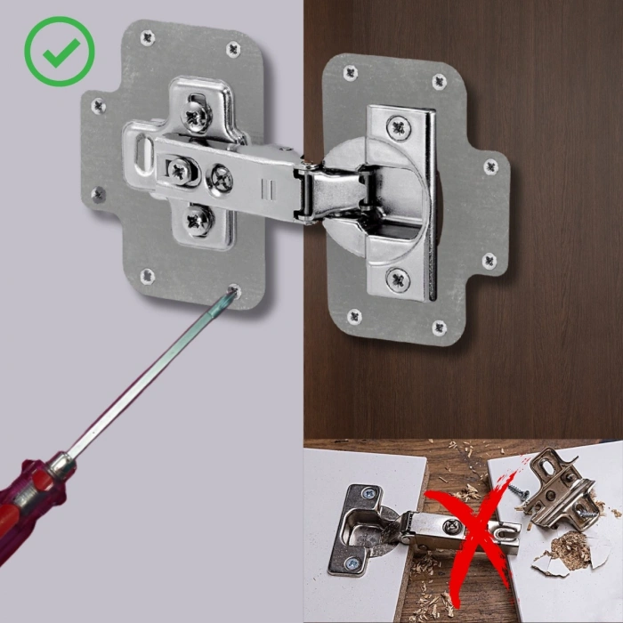 Dolap Kapak Menteşe Tamir Sacı (10 Adet)