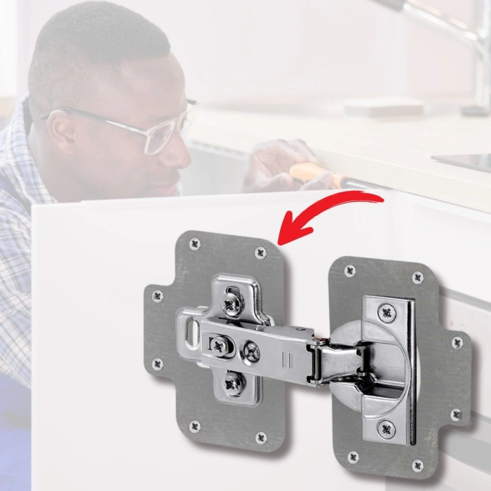 Dolap Kapak Menteşe Tamir Sacı (10 Adet)