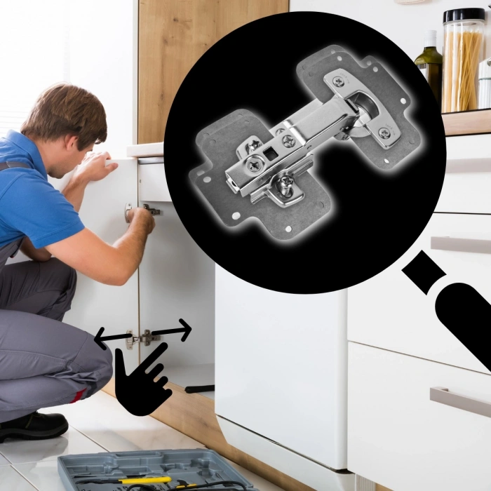 Dolap Kapak Menteşe Tamir Sacı (10 Adet)