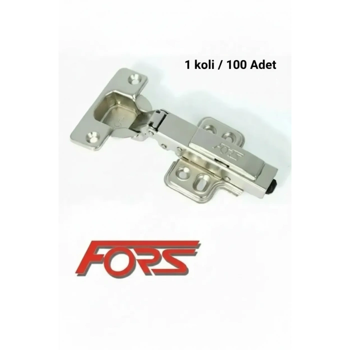 Fors Frenli Düz Menteşe Koli Bazlı (100 Adet)