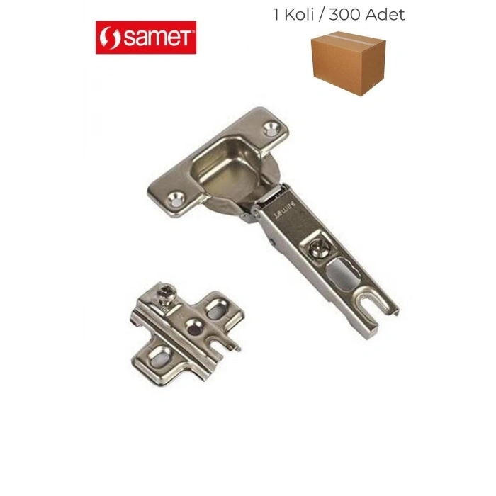 Samet Star Düz Menteşe Taban Dahil Koli Bazlı (300 Adet)