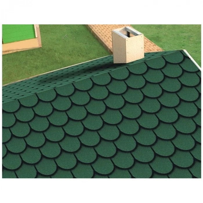 Alteks Yonca Desenli Kumlu Membran Yeşil 10 M2