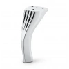 Kesit Ayak Metal Mobilya Ayağı Krom 14 Cm