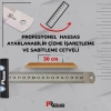 Profesyonel Hassas Ayarlanabilir Çizme, İşaretleme ve Sabitleme Cetveli (30 cm)