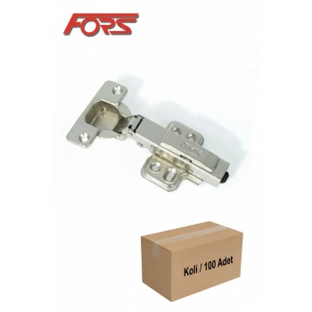 Fors Frenli Düz Menteşe Koli Bazlı (100 Adet)