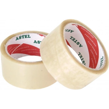 Astel Şeffaf Koli Bandı 45 mm x 100 Metre
