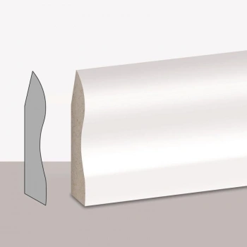 Varioclic Standart 8 Cm Beyaz Süpürgelik 2,80 Metre