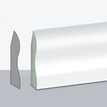 Varioclic Standart 6 Cm Beyaz Süpürgelik 2,80 Metre