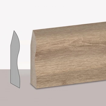 Varioclic Standart 6 Cm Akasya Süpürgelik 2,80 Metre