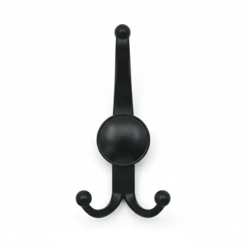 Boncuk Portmanto Askı Mat Siyah