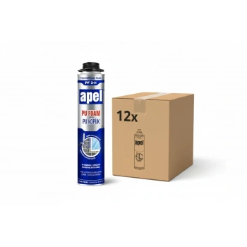 Apel Tam Dolum Tabancalı PU Köpük 850 Gr Koli Bazlı (12 Adet)