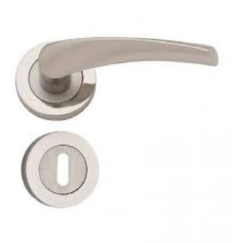 Bravo Kapı Kolu Nikel Saten Rozetli Oda