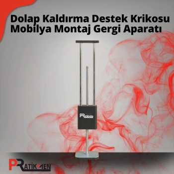 Dolap Kaldırma Destek Krikosu Mobilya Montaj Gergi Aparatı