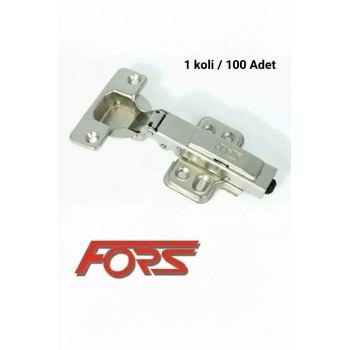 Fors Frenli Düz Menteşe Koli Bazlı (100 Adet)