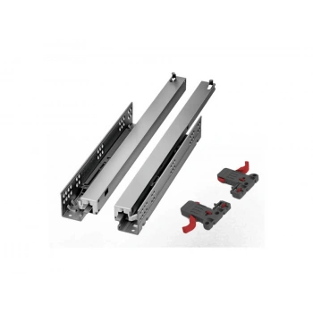 Samet Smart Slide Tam Açılım Mandallı Ray 50 Cm Koli Bazlı (6 Takım)