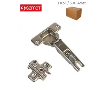 Samet Star Düz Menteşe Taban Dahil Koli Bazlı (300 Adet)